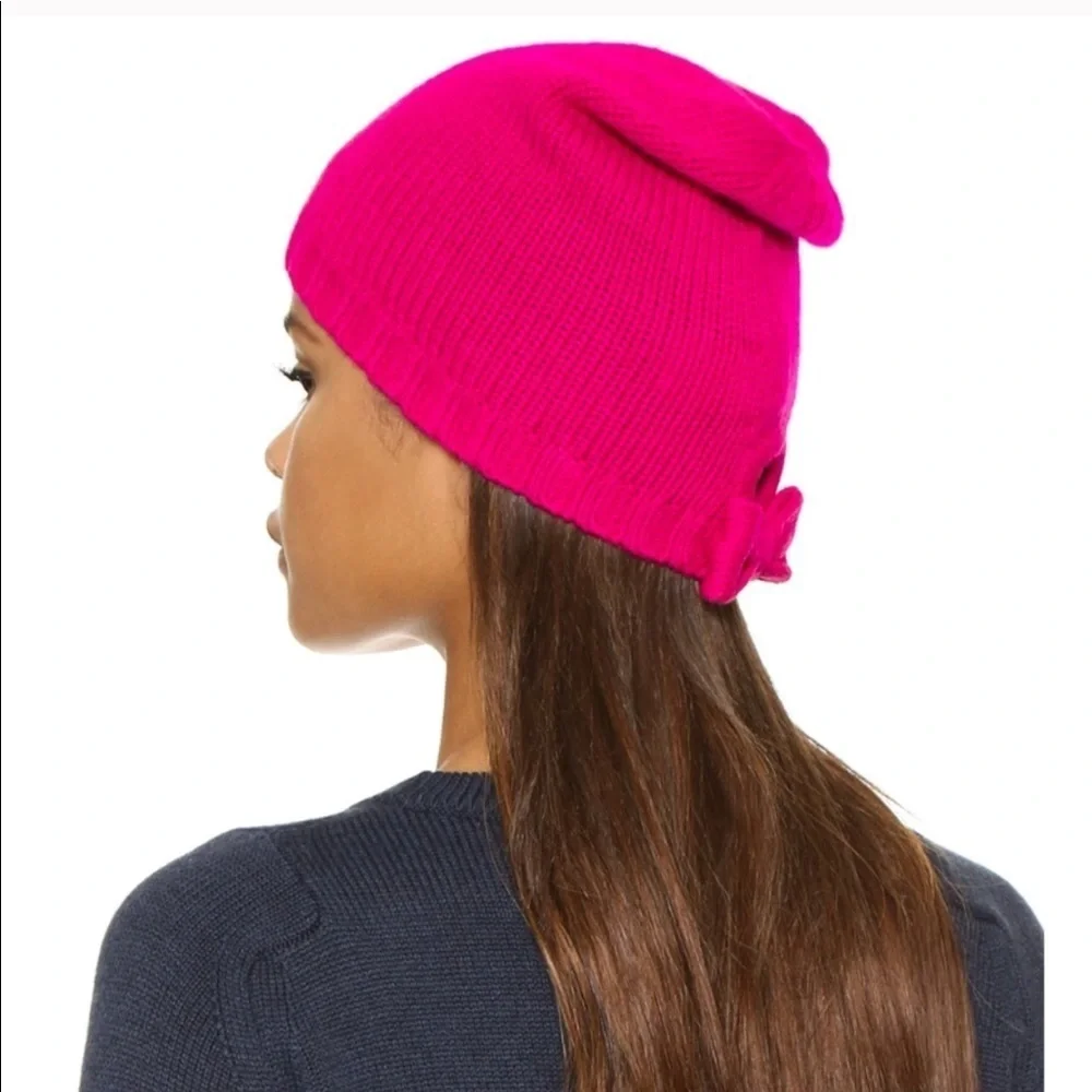 kate spade gathered knit beanie